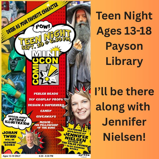 Upcoming School Visits and Public Events!