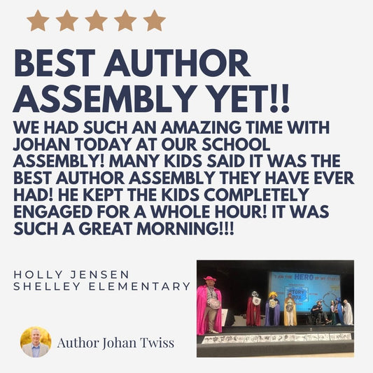 Did my first author assembly from a wheelchair!