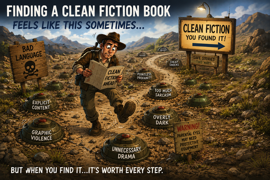 Finding clean fiction books can be like walking through a minefield