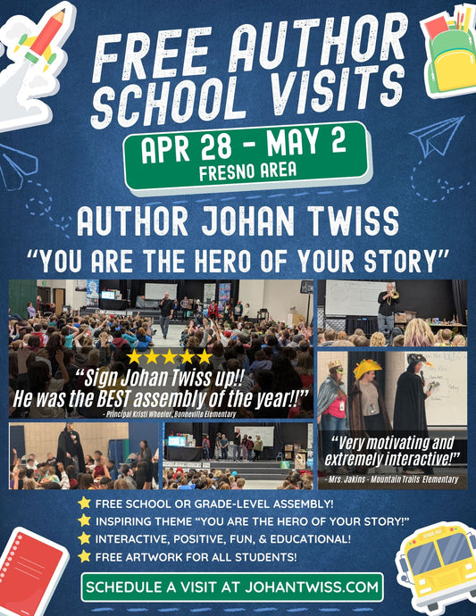 I'm coming to Fresno, California Apr 28 - May 3rd!