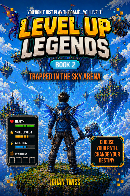 NEW RELEASE: Level Up Legends: Trapped in the Sky Arena (BOOK 2) Has Arrived!