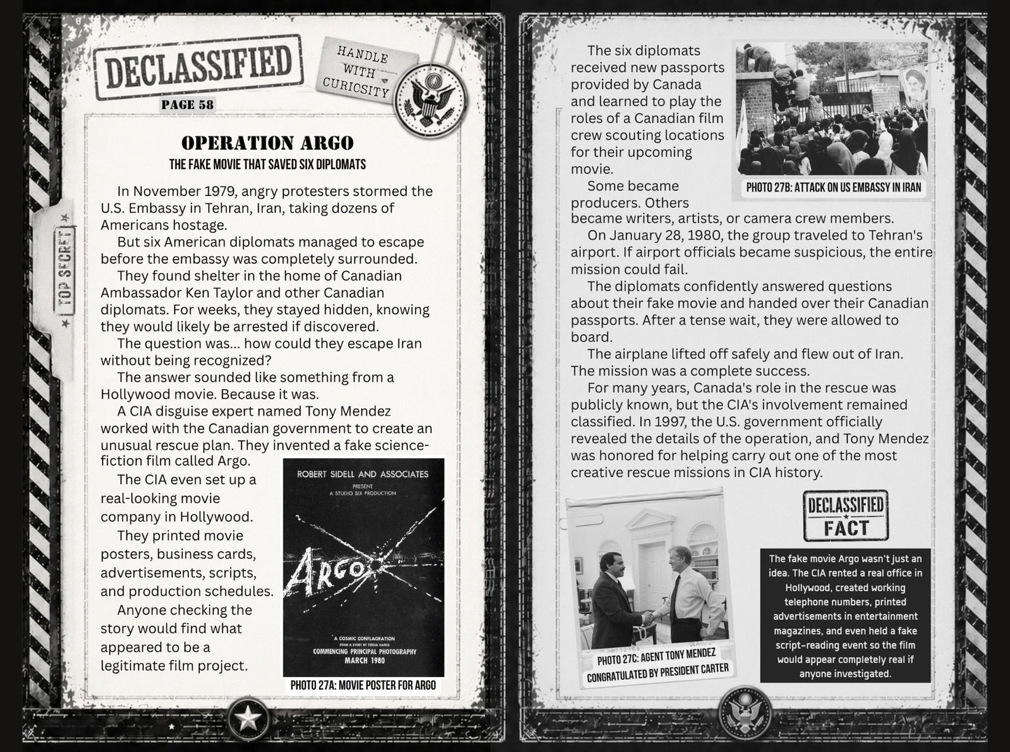 DECLASSIFIED: 30 Government Secrets Finally Revealed (Volume 1) - (Signed Copy) COMING 8/30/26