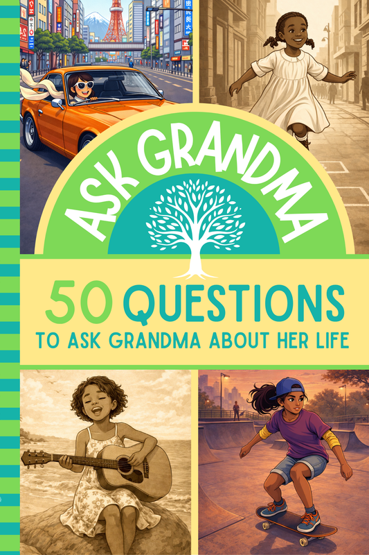 Ask Grandma: 50 Questions to Ask Grandma About Her Life