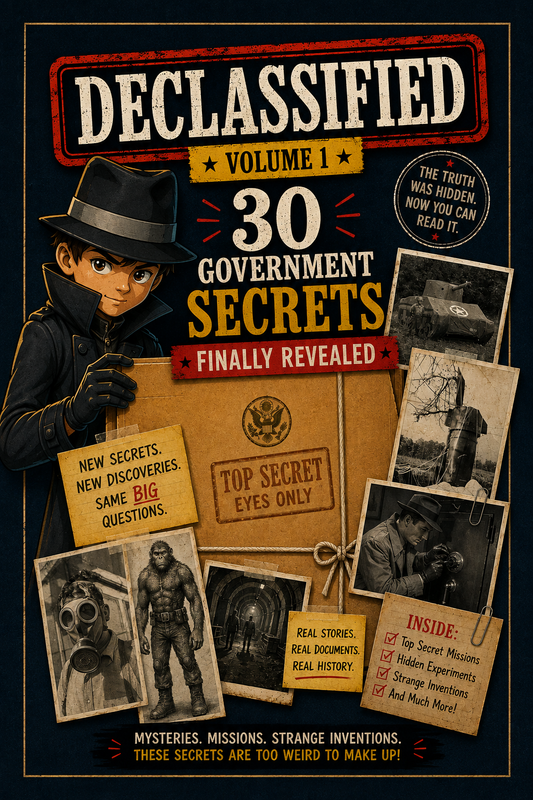 DECLASSIFIED: 30 Government Secrets Finally Revealed (Volume 1) - (Signed Copy) COMING 8/30/26