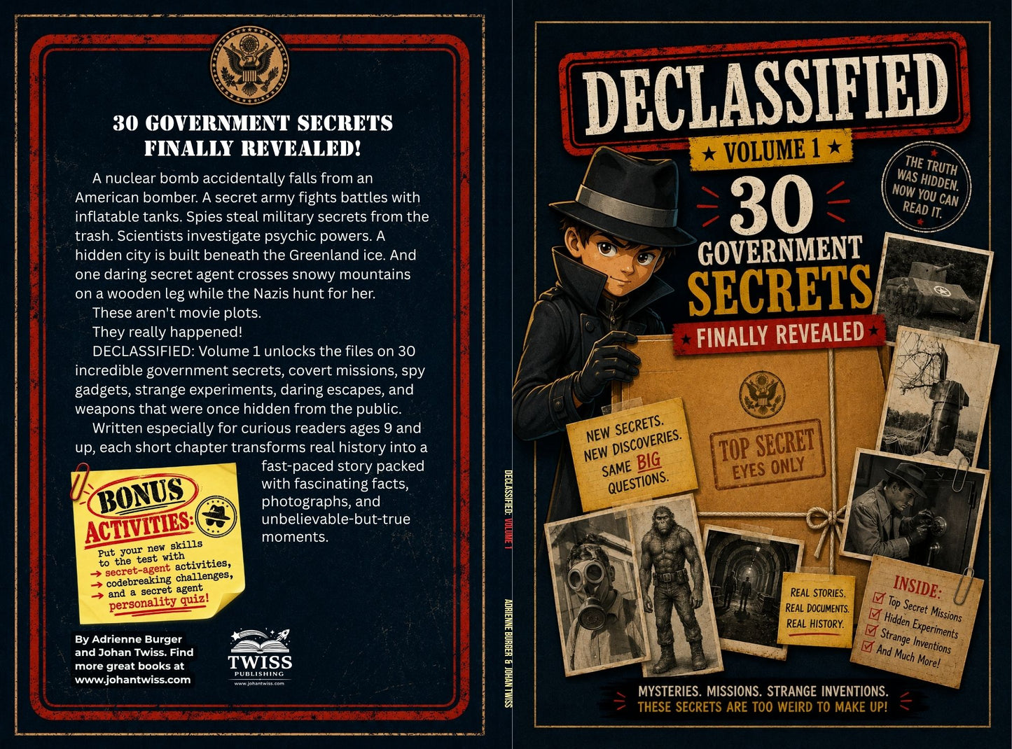 DECLASSIFIED: 30 Government Secrets Finally Revealed (Volume 1) - (Signed Copy) COMING 8/30/26
