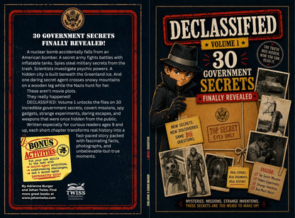DECLASSIFIED: 30 Government Secrets Finally Revealed (Volume 1) - (Signed Copy) COMING 8/30/26