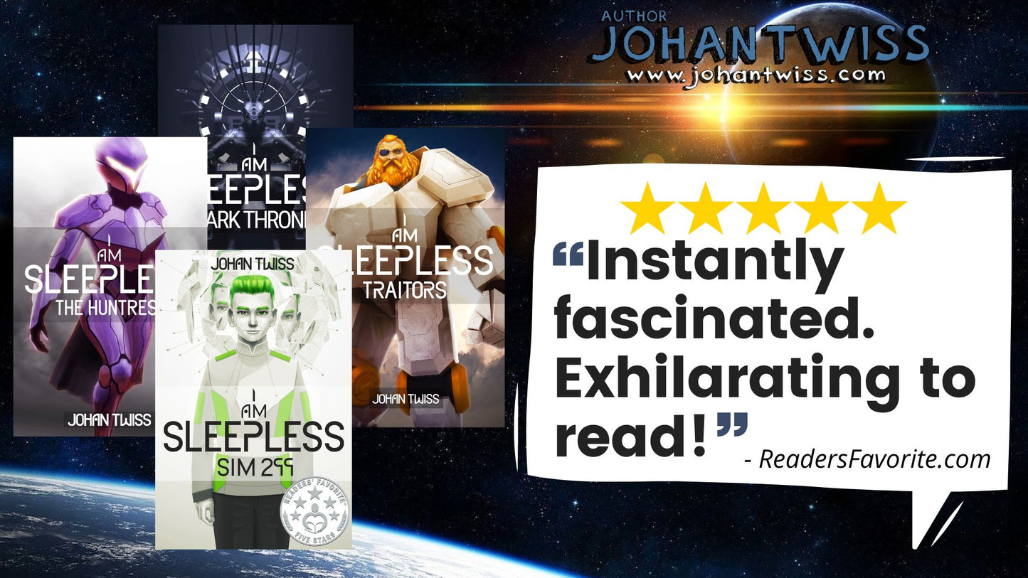 I Am Sleepless: Sim 299 - Book 1 (Signed copy)